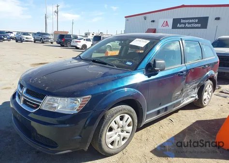 2015 Dodge Journey z USA, uszkodzony, nr VIN 3C4PDCAB5ST564663